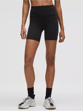 Lululemon Wunder Train HR 6” Biker Shorts